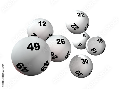 Seven Lottery Balls