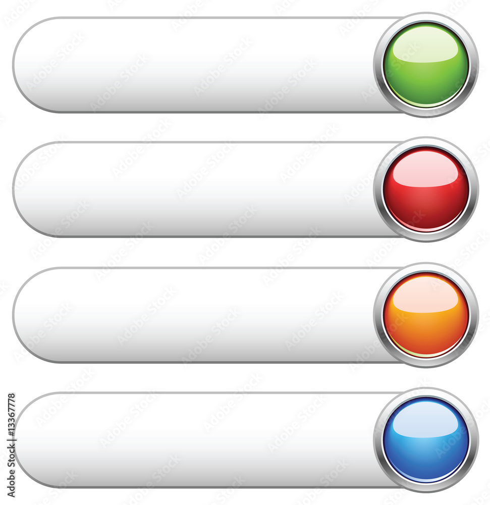 Internet shiny buttons. Vector illustration. Internet shiny buttons. Vector illustration.