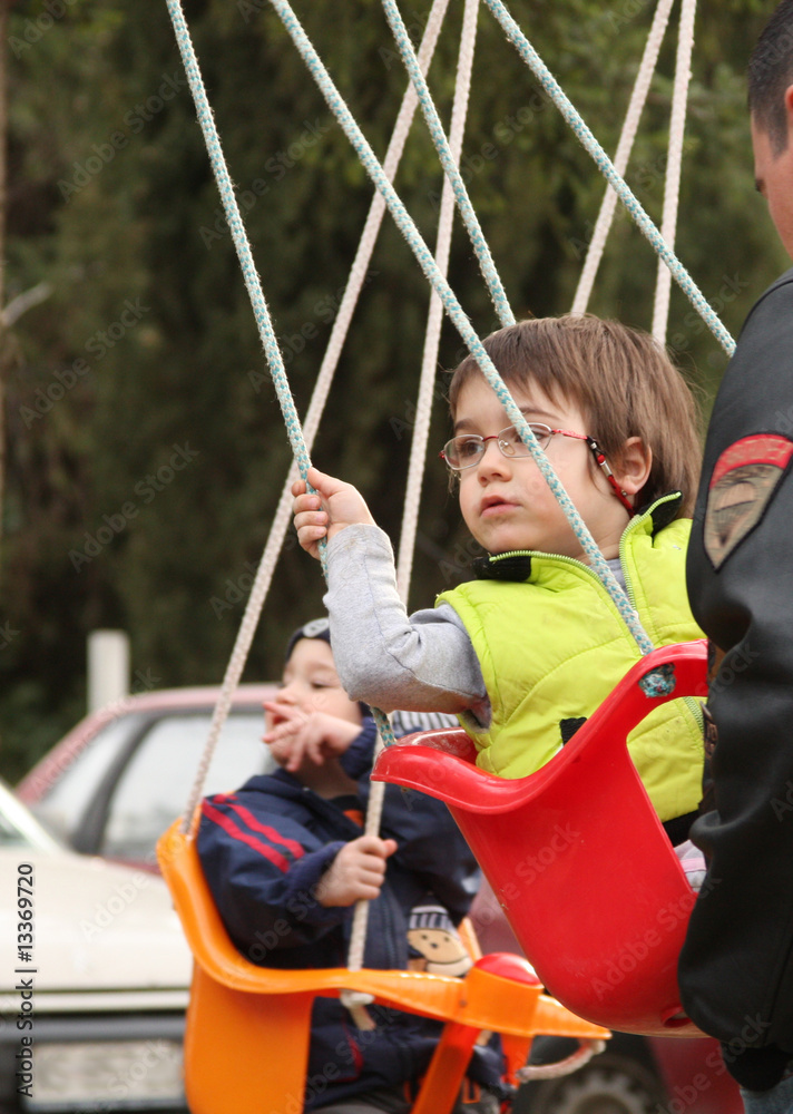 Obraz premium Swinging aruond