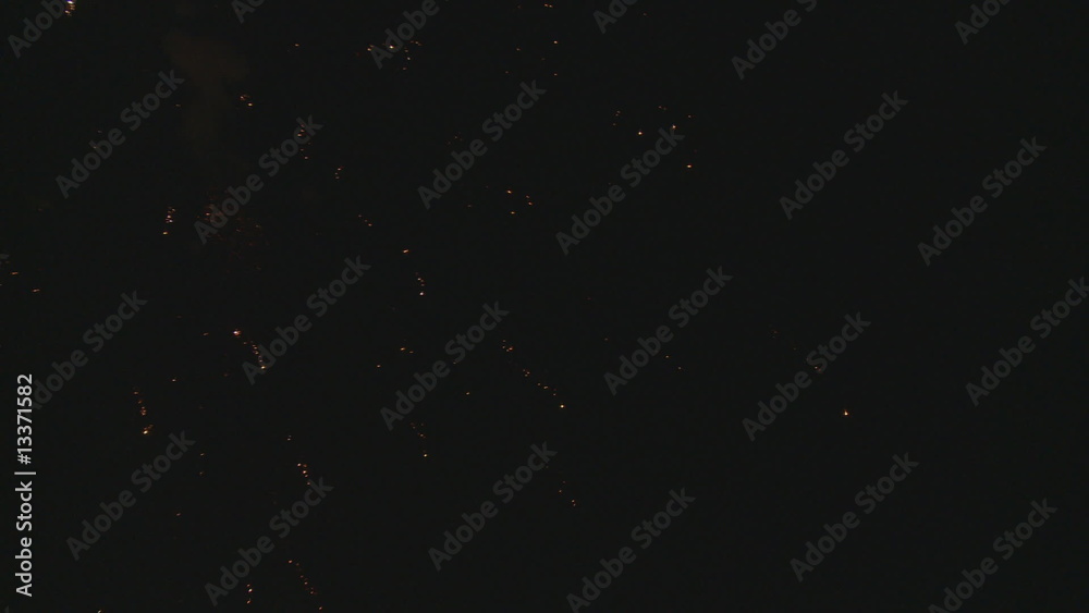 fireworks on dark sky fireworks on dark sky