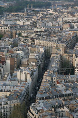 vue de la tour Eiffel à Paris