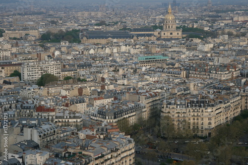 Vue de la tour Eiffel à Paris photo