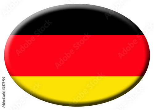 Bandera alemana oval.