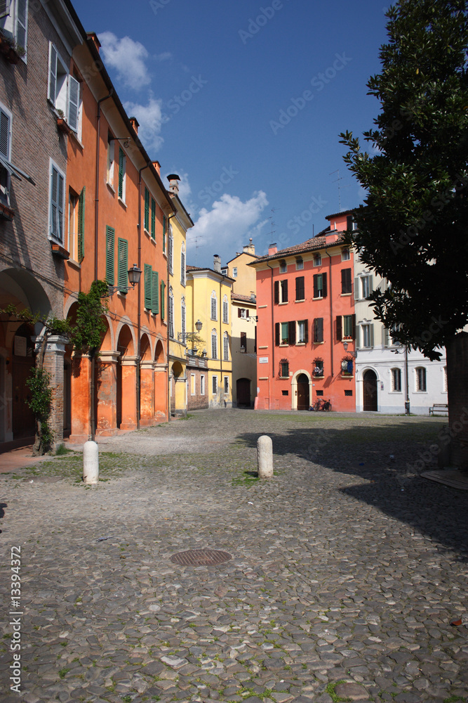 Obraz premium modena scorcio del centro storico
