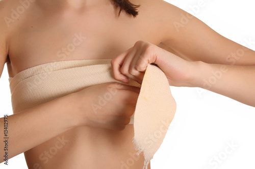 breasts - bandage 1