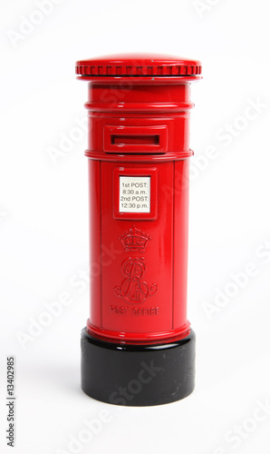 Vászonkép British postbox