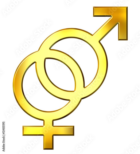 3D Golden Gender Union