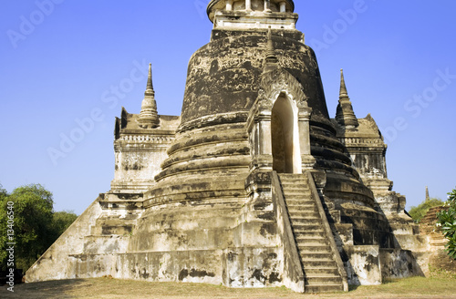 Wat Phra Si Sanphet in Ayutthaya  Thailand.