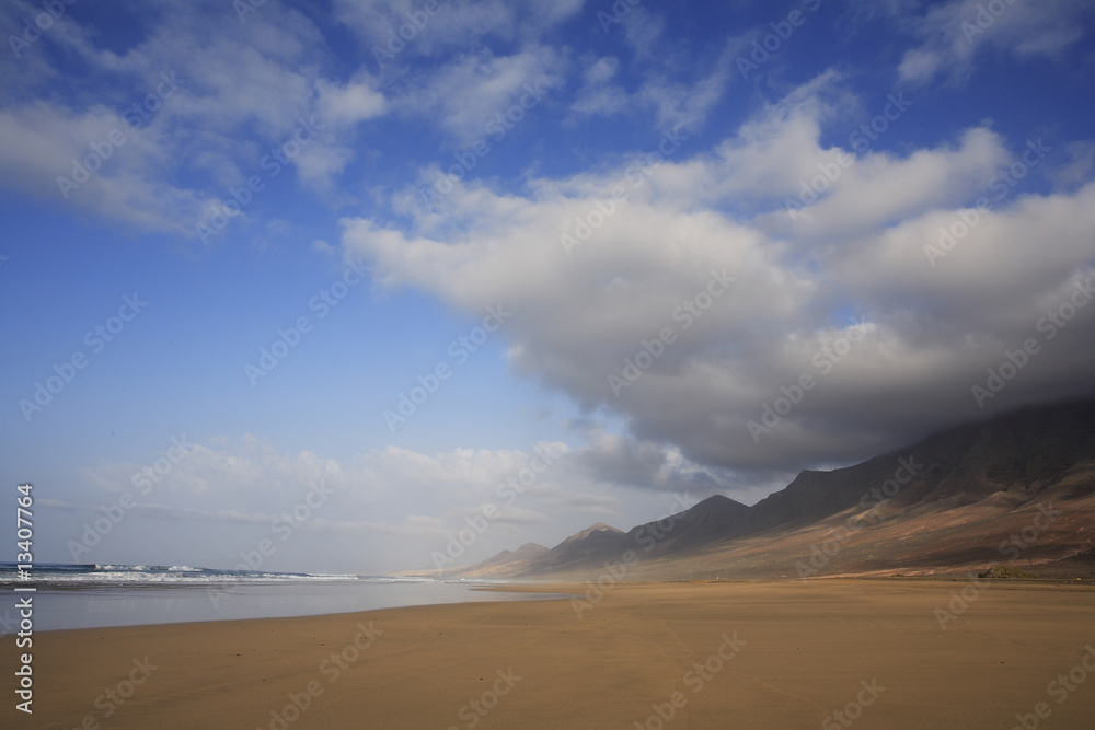 Fototapeta premium Plage de Fuerteventura. Cofete