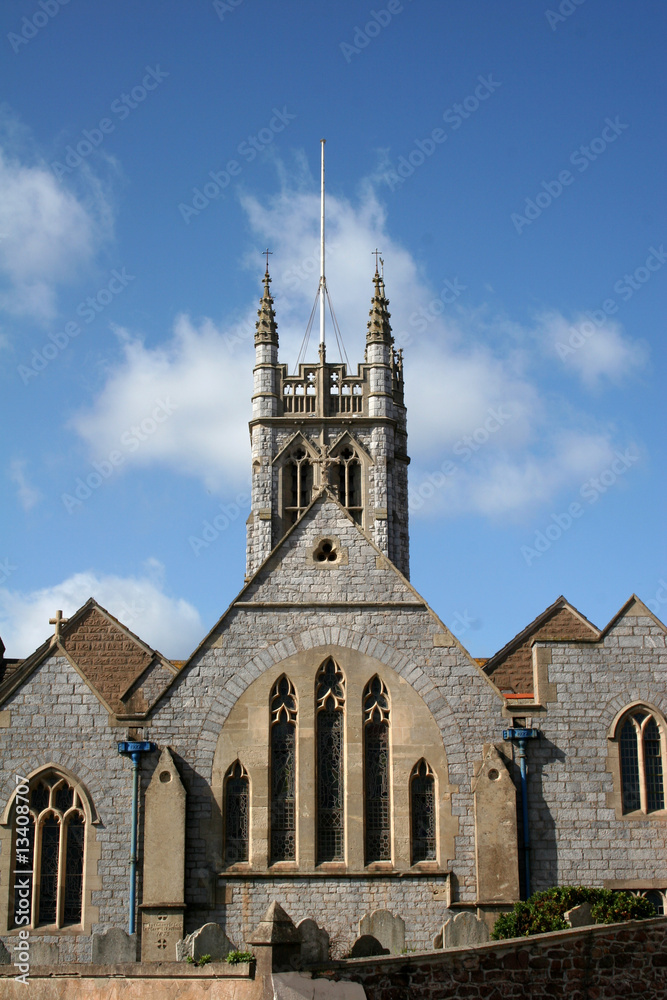 Fototapeta premium St Michael's church, Teignmouth