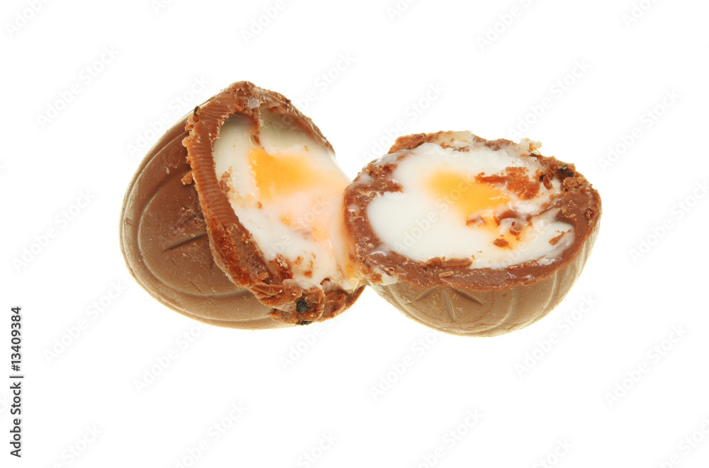 Chocolate cream egg