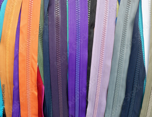 Colourful Zippers