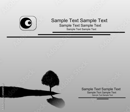 Corporate Identity Tree Vector