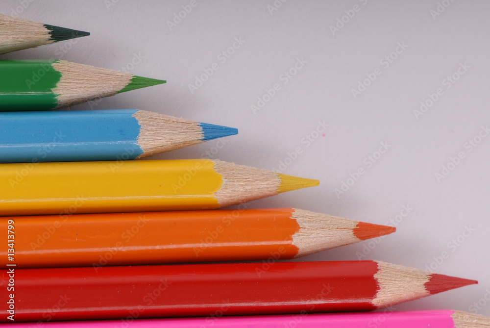 Obraz premium kredki, crayons
