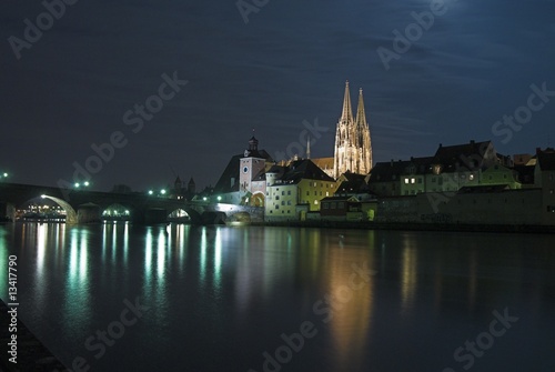 Regensburg night photo