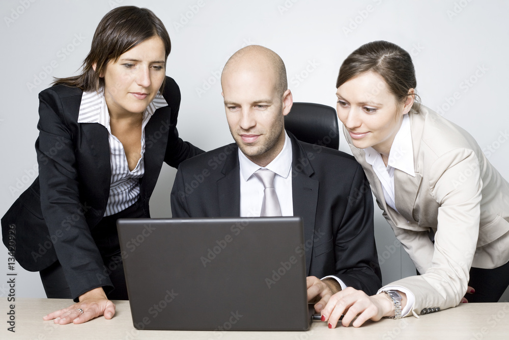 Young business team Young business team