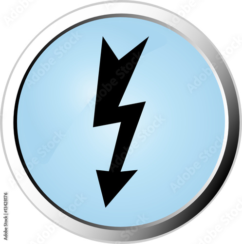 High voltage web button Free Download High voltage web button - GFXLoad