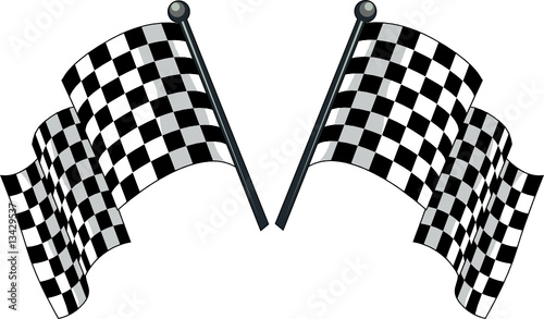 Checkered flag