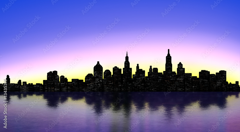 New York silhouette