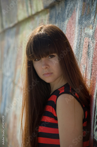 Canvas Print Young Adult