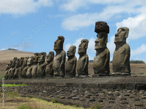 Ahu Tongaraki Easter Island