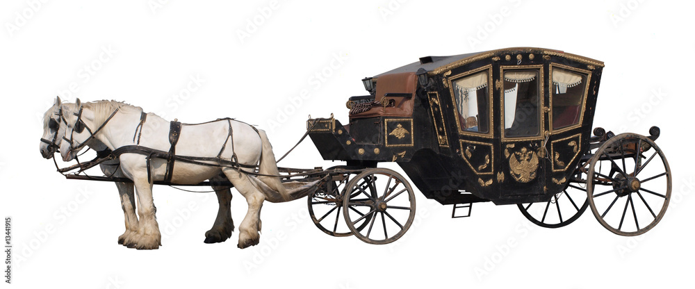 Fototapeta King's carriage