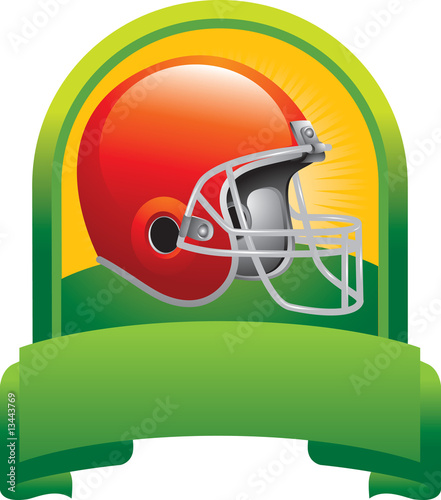 Football helmet trophy