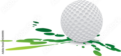 Golf ball splat