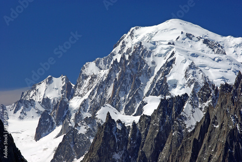 Zwischen Eis und Fels am Mont Blanc © Bergfee