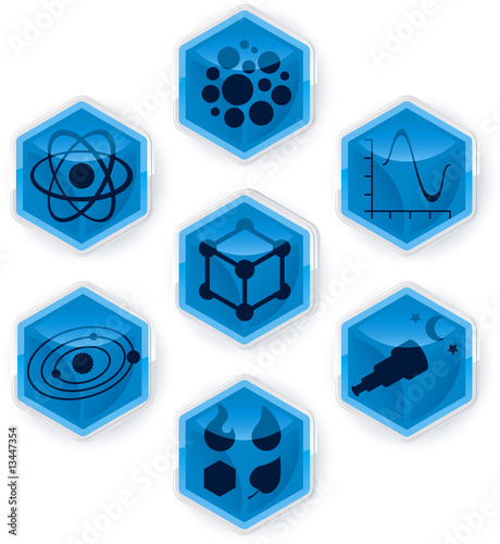 science icon set