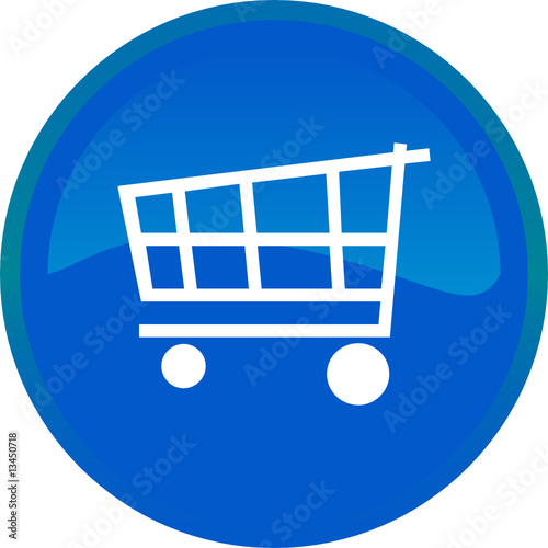 Shopping cart web button