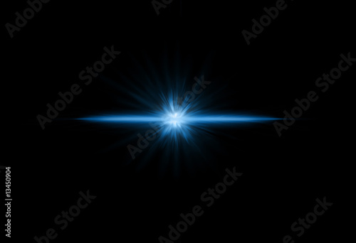 Estrela do espaço, conceito de energia photo