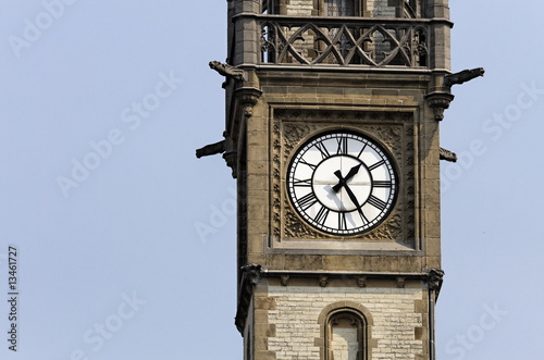 Horloge de l'ancien bâtiment des Postes - Gand, Belgique photo