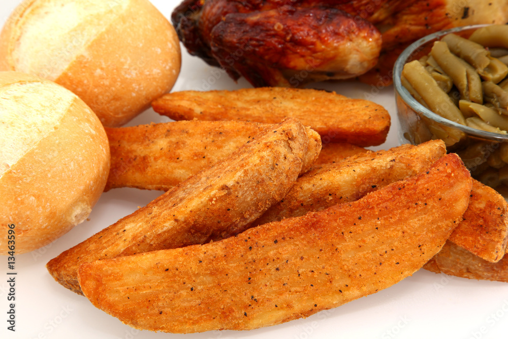 Spiced Potato Wedges Spiced Potato Wedges