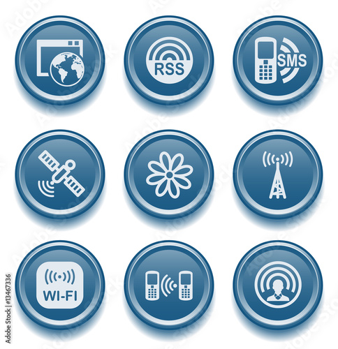 Button icon set 30