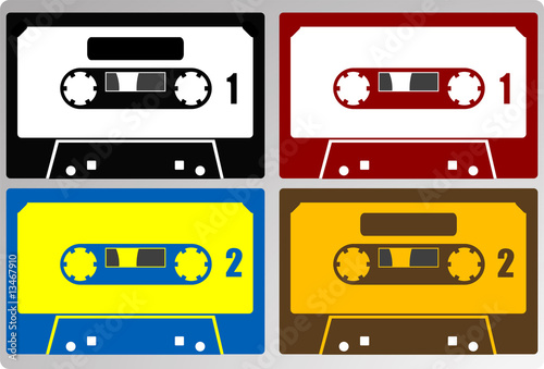 Audiocassette - Vector