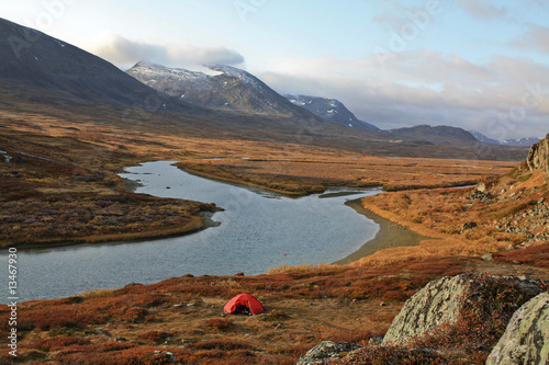 Lapland and a Tent photo