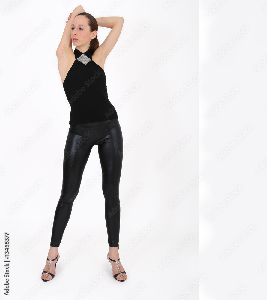 woman posing in studio woman posing in studio