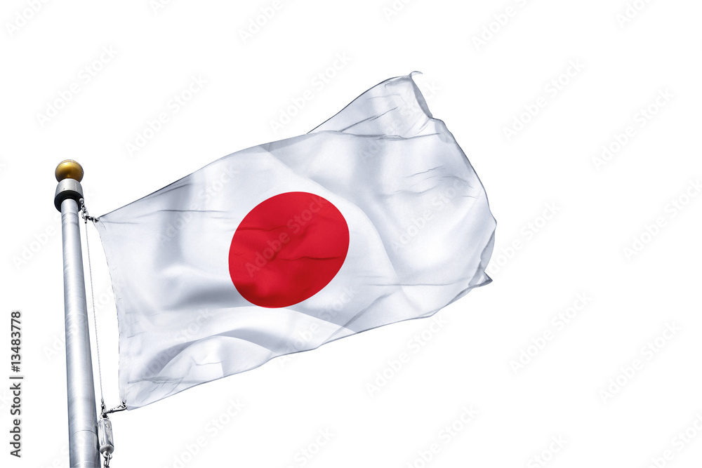 Fototapeta premium drapeau japon