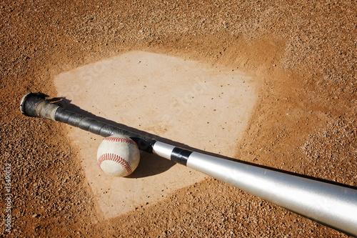 Photography Baseball Bat and Ball