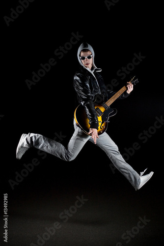 rockstar in the air