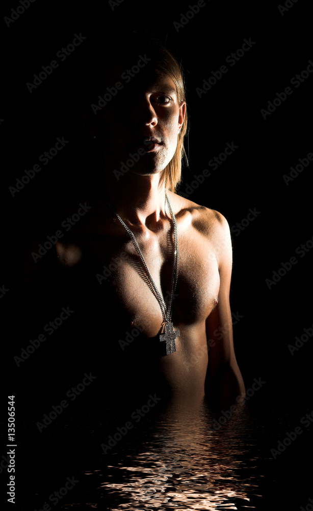 Naklejka premium in water - shape