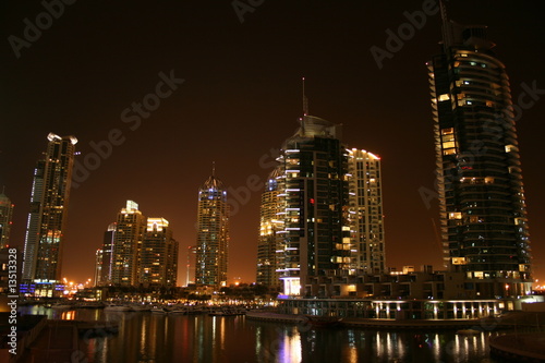 Dubai Marina by Night