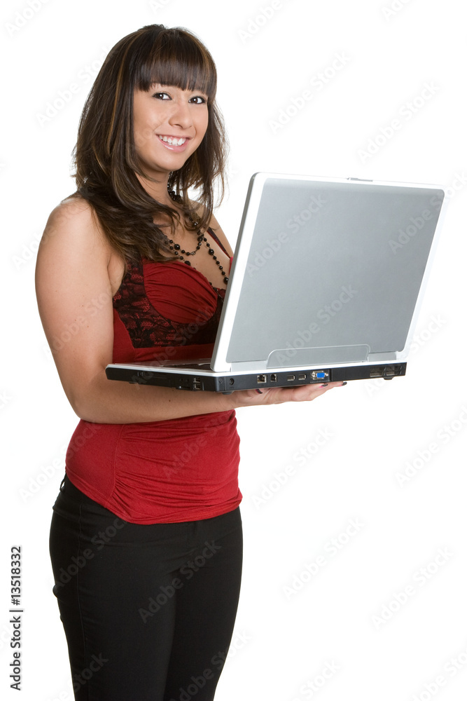 Woman Using Laptop Woman Using Laptop