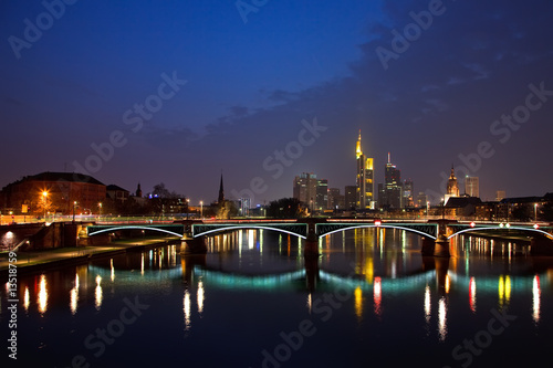Frankfurt am Main at night