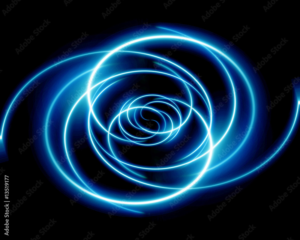 Naklejka premium Abstract swirls