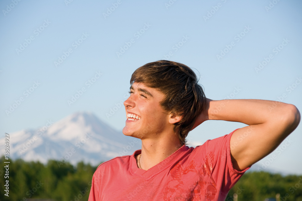 smiling man smiling man