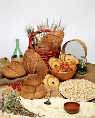 Tablou pe pânză pane di altamura - composizione