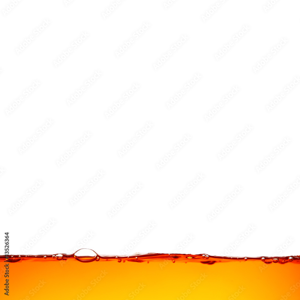 Obraz premium layout with water level on white background