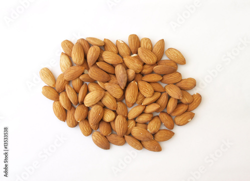Almond nuts.